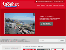 Tablet Screenshot of orestegonnet.com